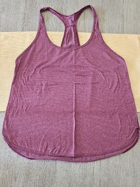 lululemon athletica Plum Heather Racerback Tank